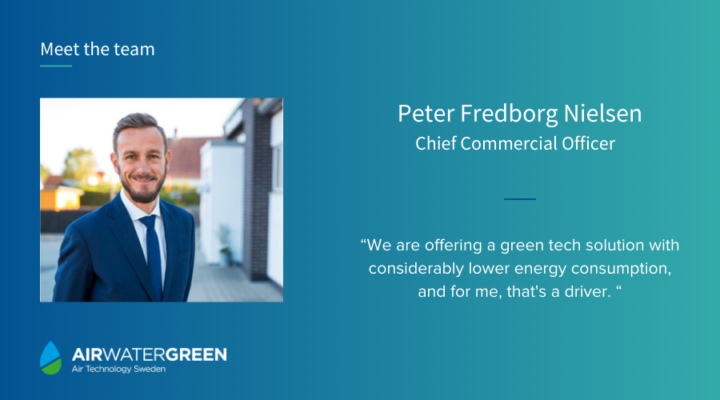 Peter Fredborg Nielsen, CCO at Airwatergreen