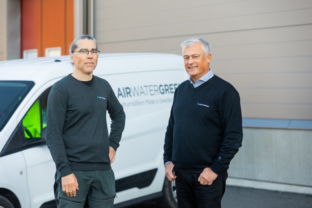 Airwatergreen uppmärksammas av Sweden Food Arena