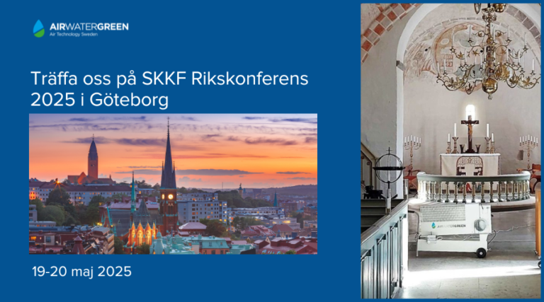 Airwatergreen deltar på Rikskonferensen SKKF 2025