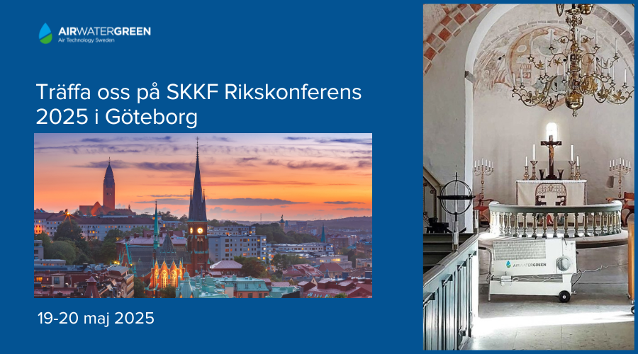 Airwatergreen deltar på Rikskonferensen SKKF 2025